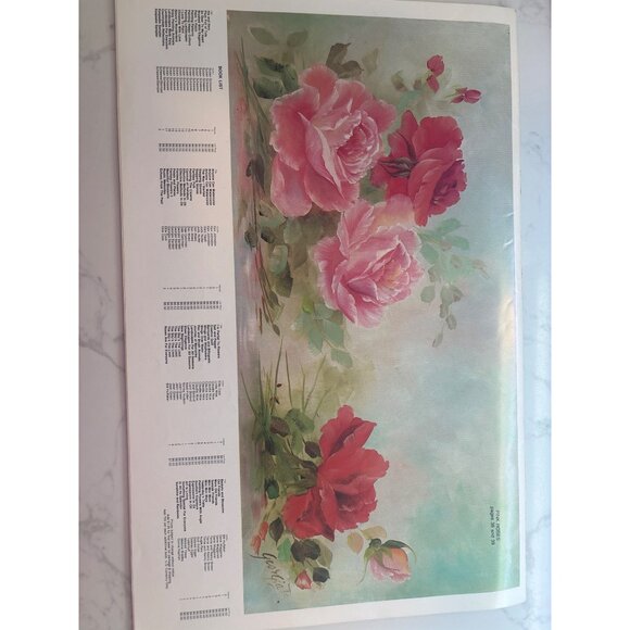Susan Scheewe Soft Petals Vol. 5 Painting Book By Georgia Bartlett - Picture 2 of 3